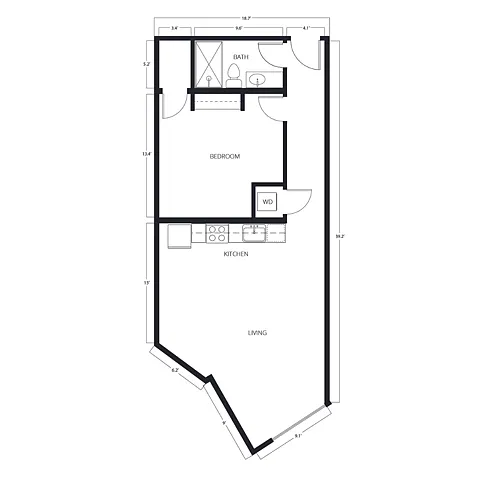 Floor plan A2.6-WY