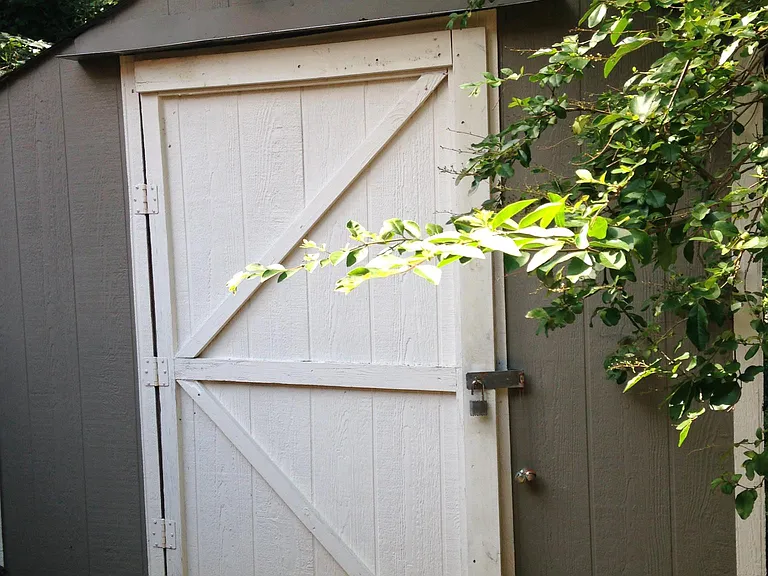 outdoor storage shed