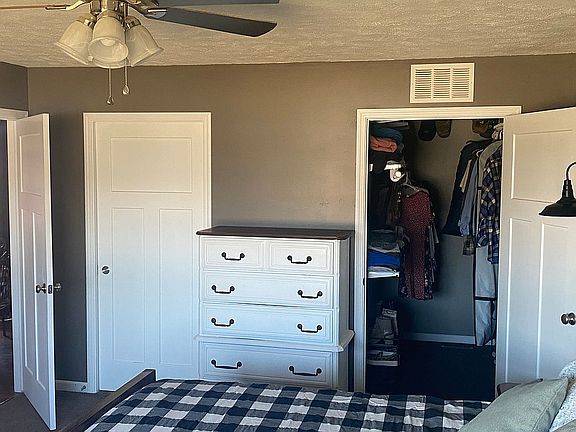 Master walk-in closet
