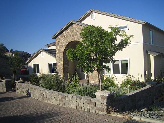 Front right side of home