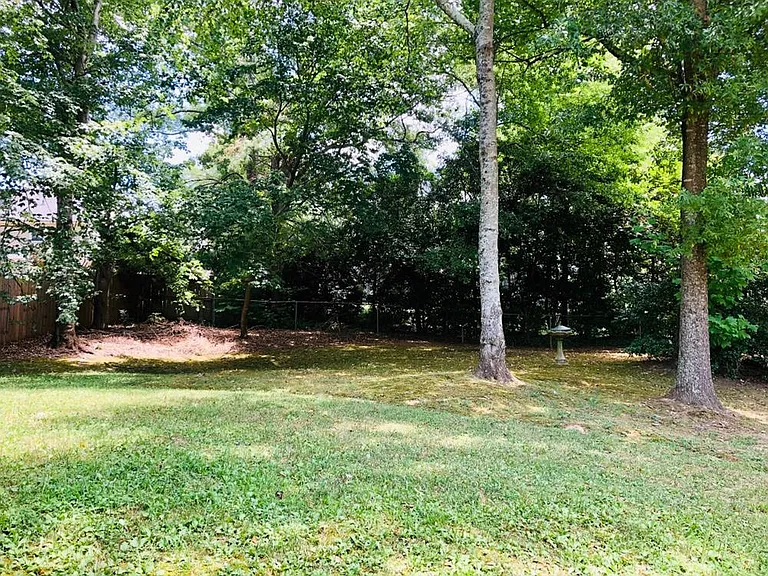 Fenced Backyard