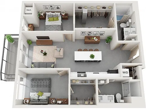 Floor plan Y