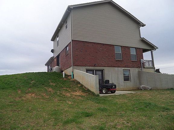 Basement entrance with patio