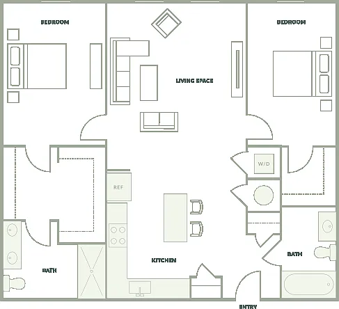 Floor plan B15