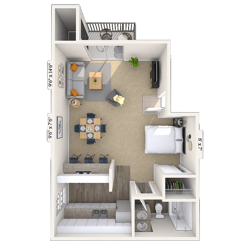 Floor plan Edwards