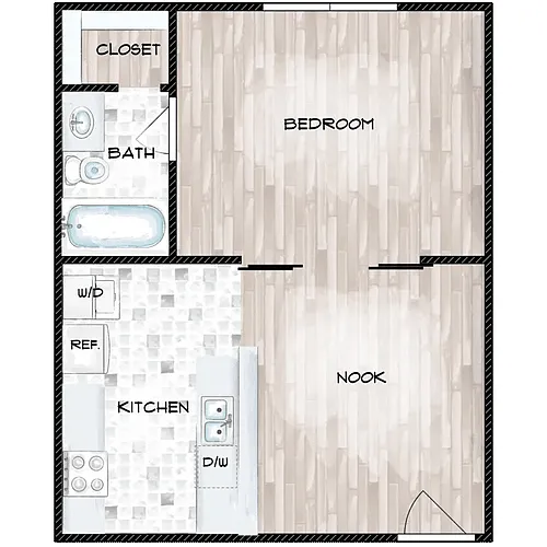 Floor plan RAIL-SB
