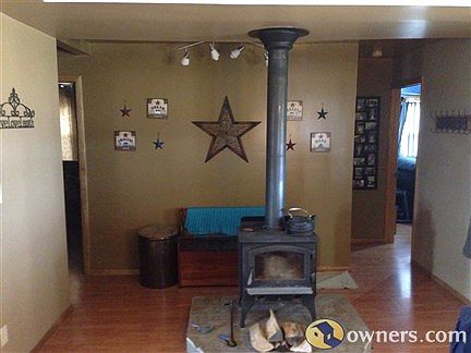 Wood Stove Open concept