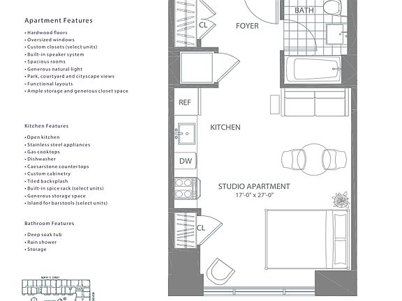 2nd image of 101 Bedford Ave APT A409