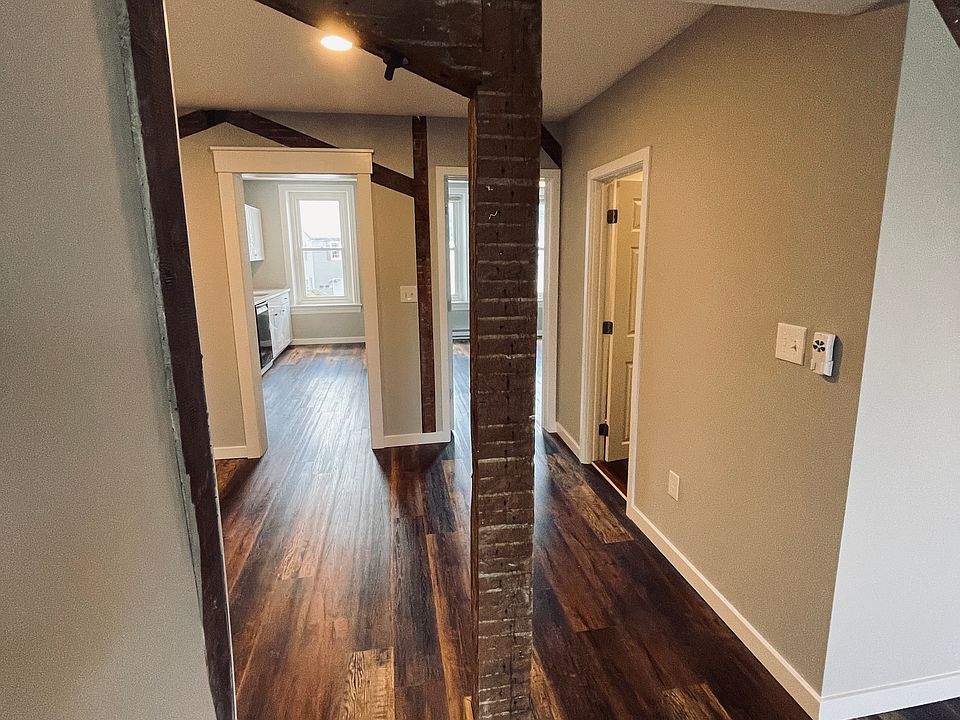 Living room view into common area