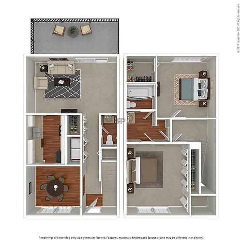 Floor plan The Montford