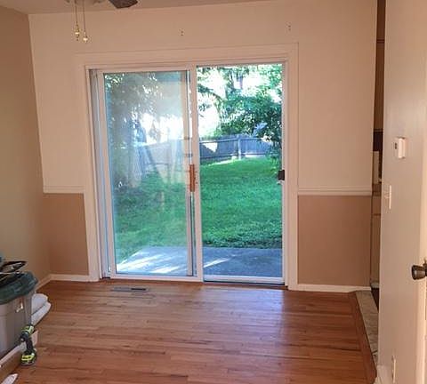 Dining Area with access to back patio and yard