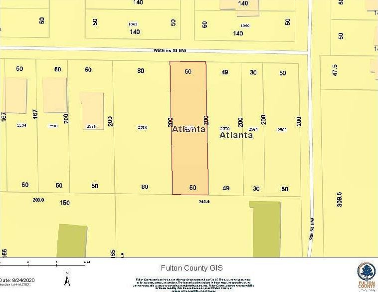 1st image of 2576 Watkins St NW Lot 0
