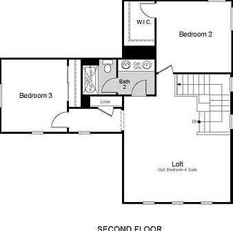 Floor Plan - Second Floor