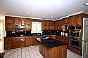 Huge kitchen w/granite counters and Stainless Steel Appliances