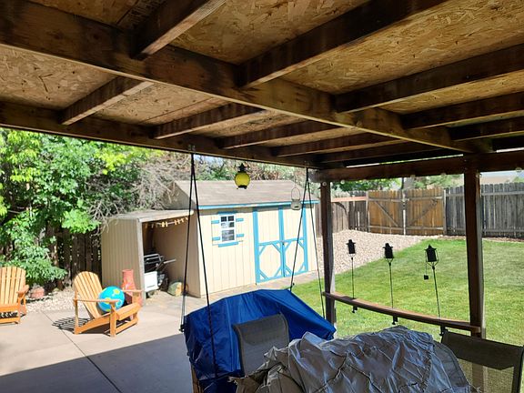 Backyard (shed available for renters use)