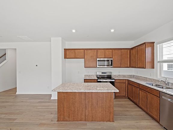 Spacious Kitchen with Island