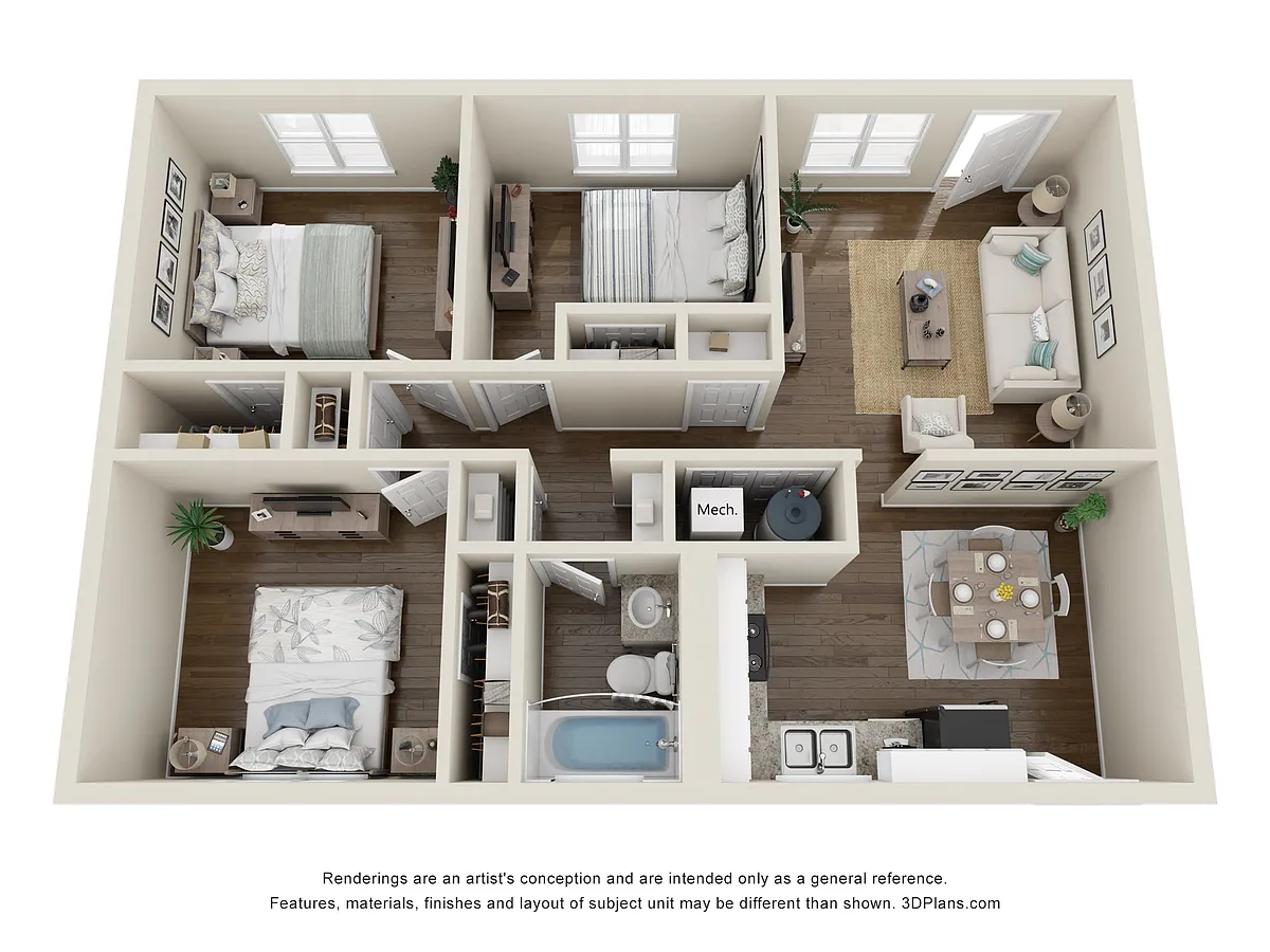 Floor plan Sand Dollar
