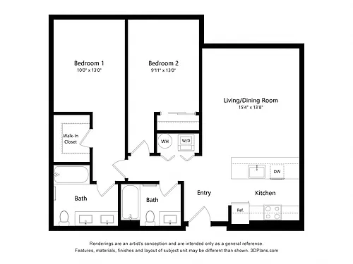 Floor plan B6