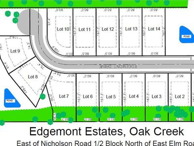 Lt7 EDGEMONT DRIVE, Oak Creek, WI, 53154