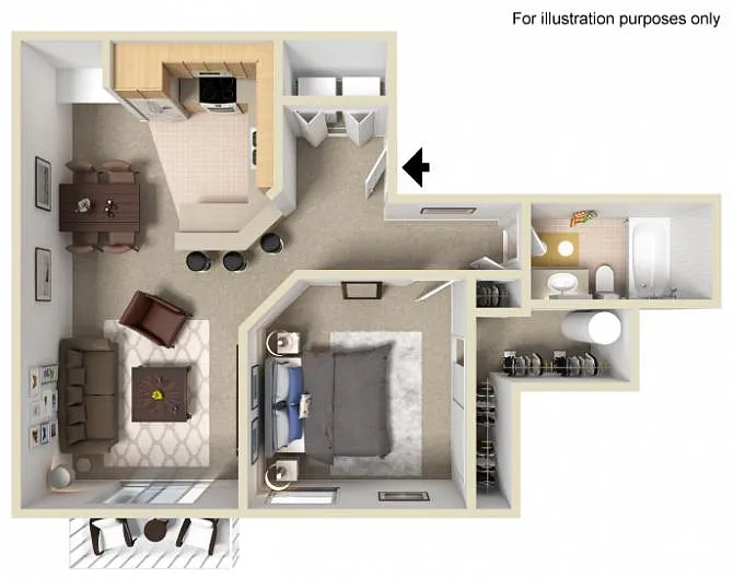 Floor plan Plan K