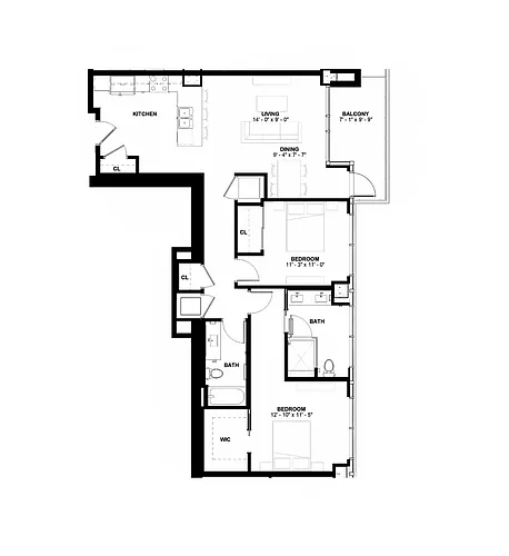 Floor plan Antares