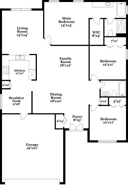 3 bed, 2.0 bath, 1579 sqft, $2,560 — Photo 2