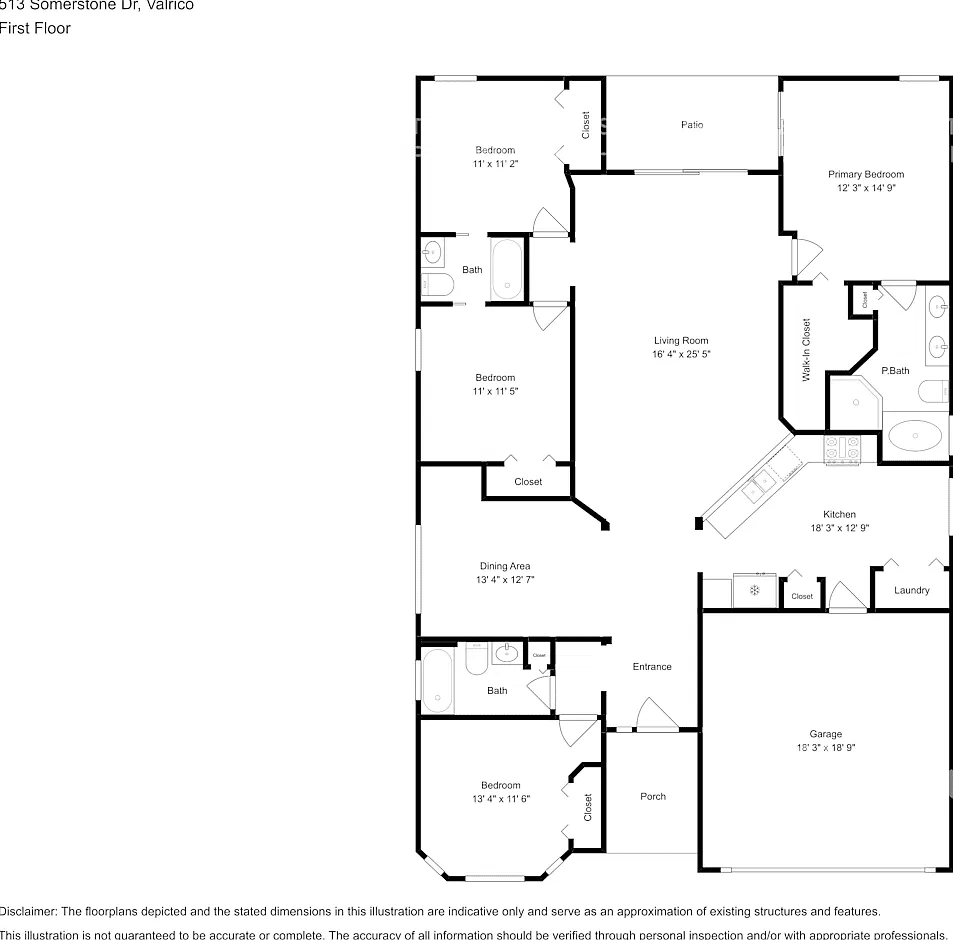 513 Somerstone Dr Valrico, FL 33594 — Photo 2