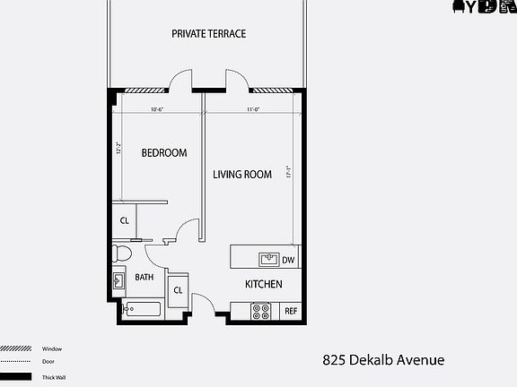 2nd image of 825 De Kalb Ave #2B