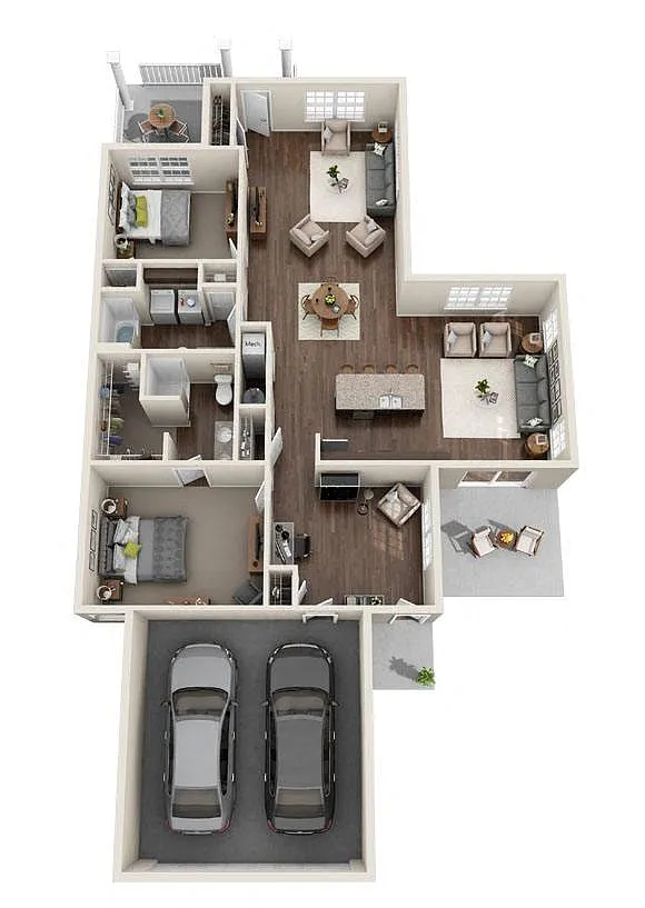 Floor plan Haydenwood Sunroom