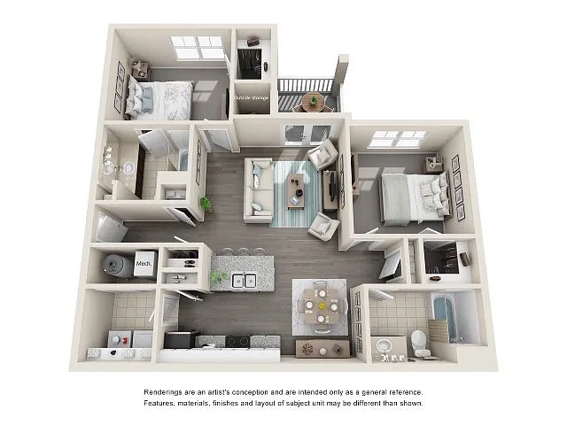Floor plan B1