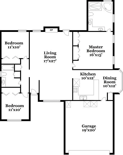 3 bed, 2.0 bath, 1548 sqft, $2,040 — Photo 2