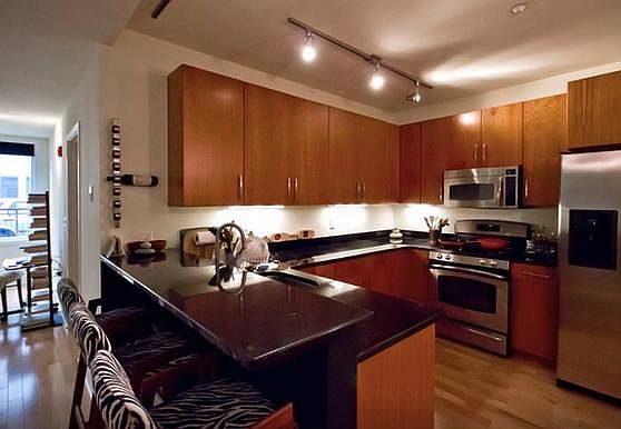 kitchen and breakfast nook
