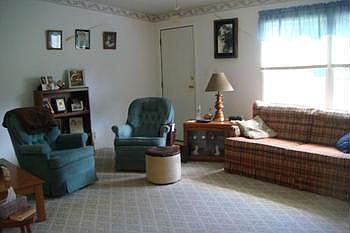 Large light living room.