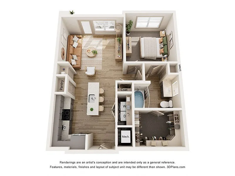 Floor plan A3a