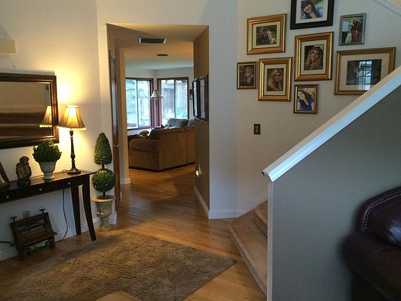 beautiful entry and wide staircase