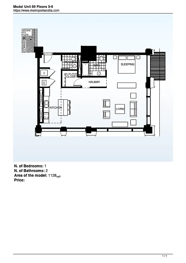 Floor plan 409