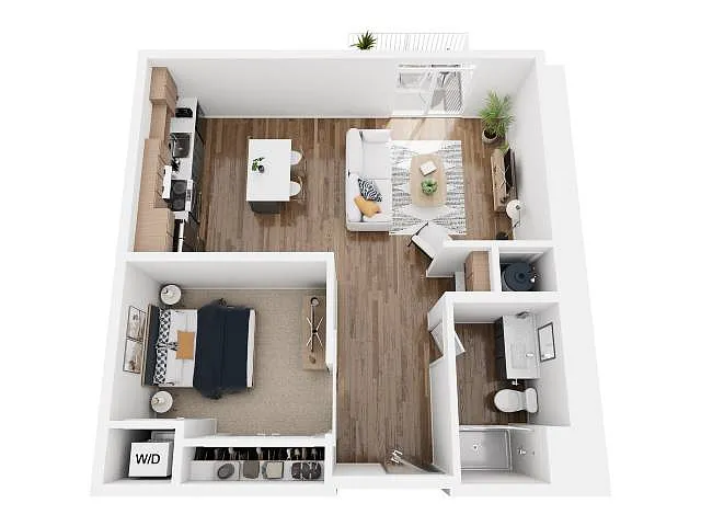 Floor plan 1B-10