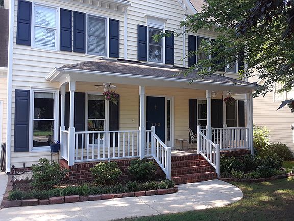 Welcoming front porch