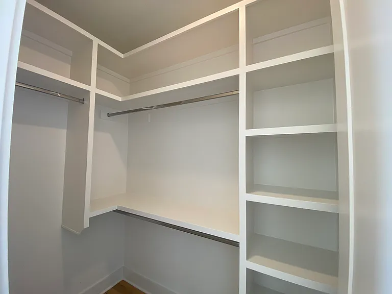 Upstairs Front Bedroom Walk-in Closet