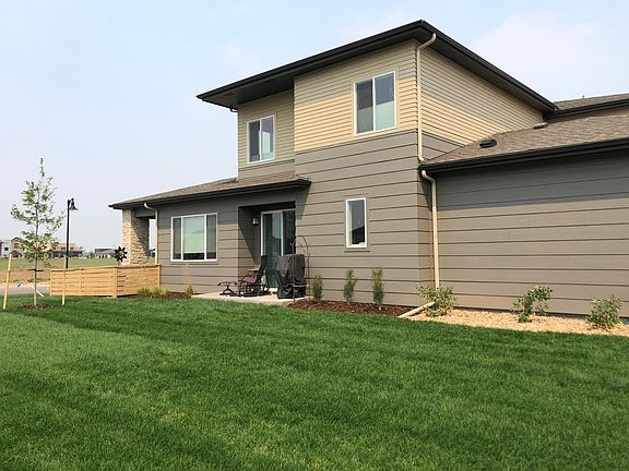 End unit....sliding patio door with direct access to open space