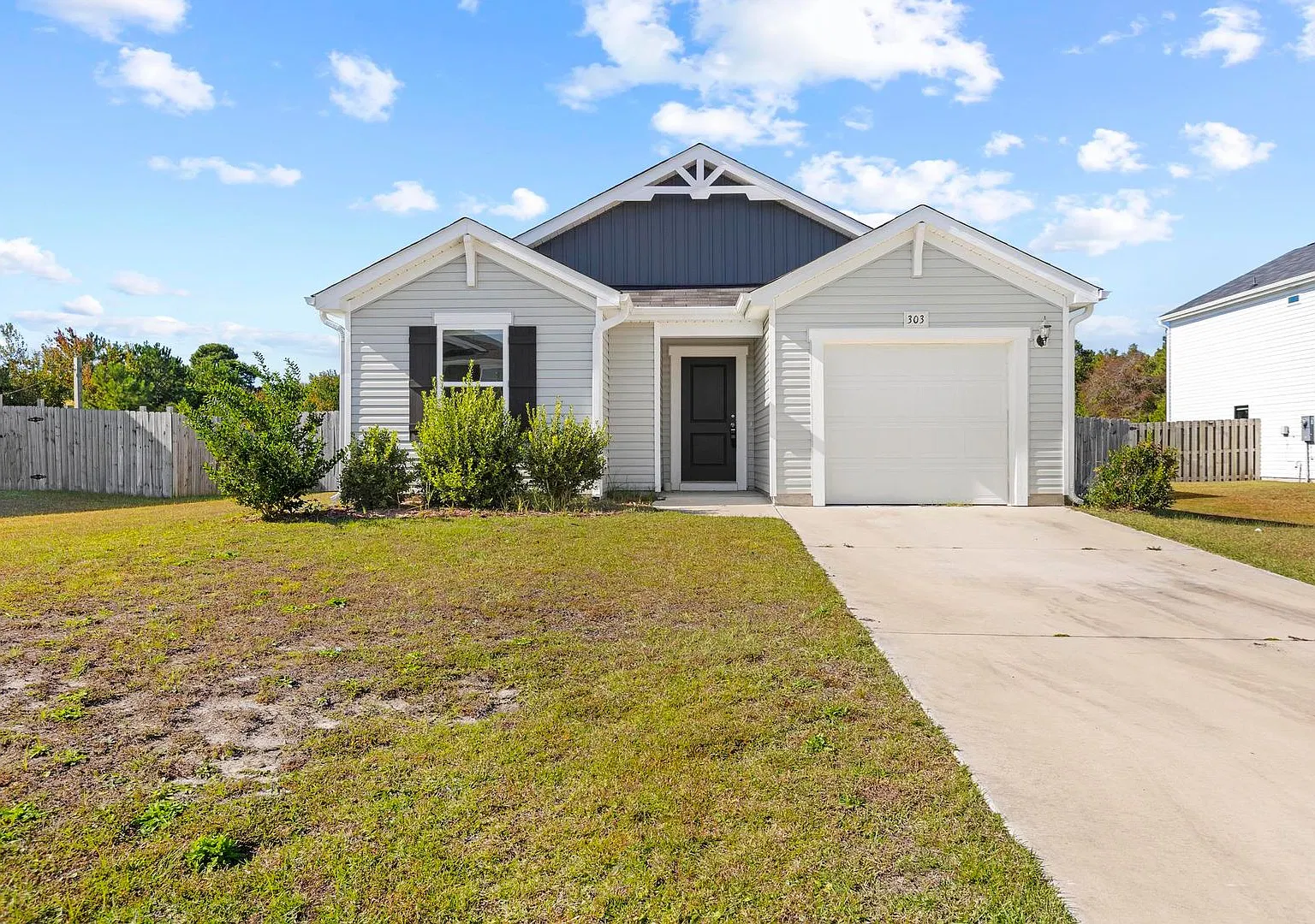 One Story Ranch with fenced in yard available in Holly Ridge! — Photo 1