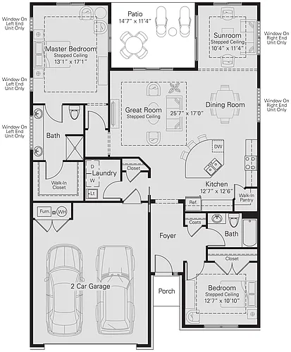 Floor plan Allegro