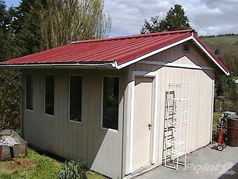 11 Campbell Road spa shed NW