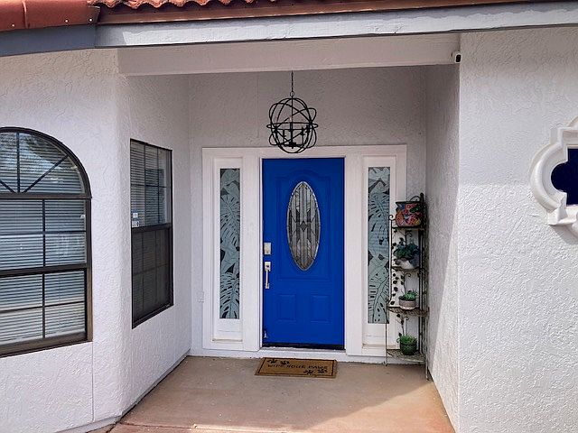 Front entrance