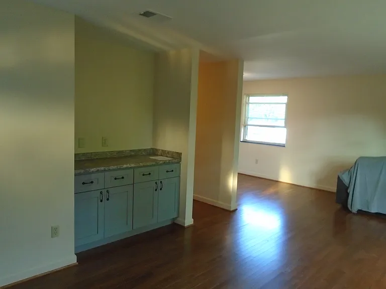Large 835 square foot apartment.