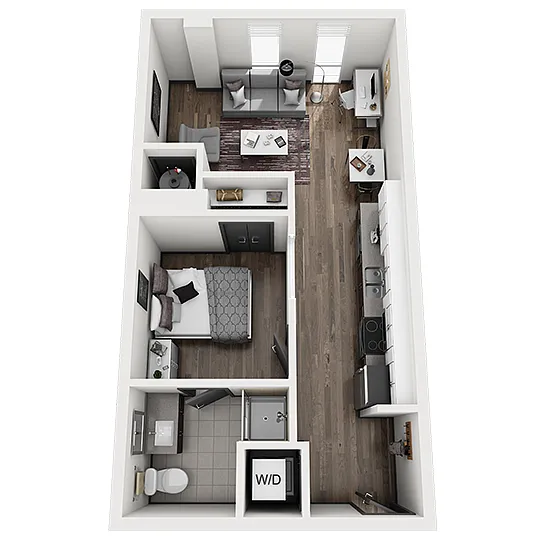 Floor plan Steamboat B