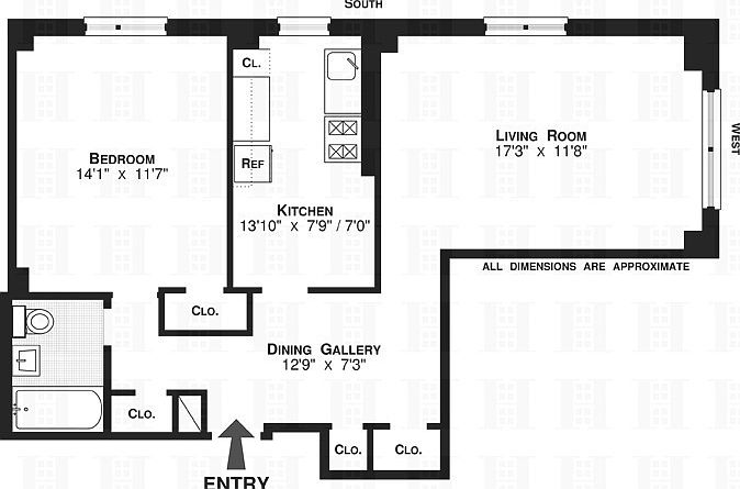 1st image of 210 E Broadway APT H803