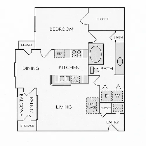 Floor plan A2