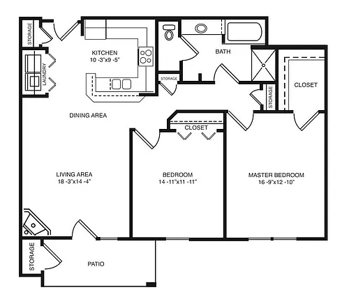 Floor plan Moonlight