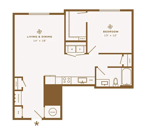 Floor plan Lookout
